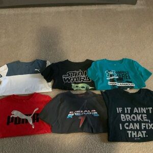 Boys size 6 T-shirt bundle